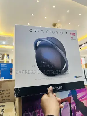 High Quality Bluetooth Speaker Onyx 7 Black Fine Design