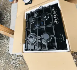 High Efficient 60cm Kenwood 4 Burner Gas Black