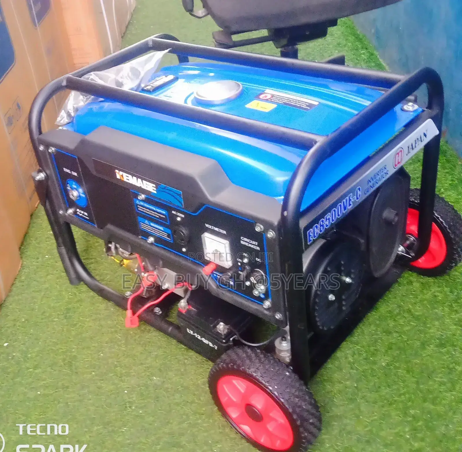 Kemage Petrol Generator Key Start 7.5kva Generator Kemage 
