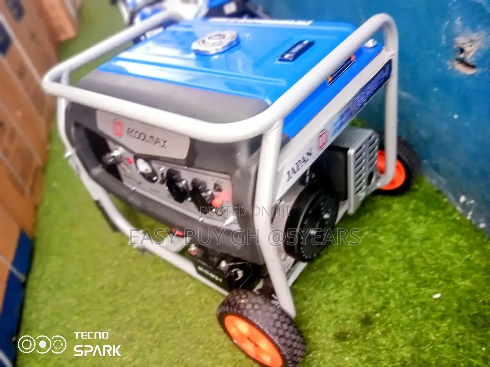 Key Switch Generator Ecoolmax 8500w 7.5kva Petrol Generator
