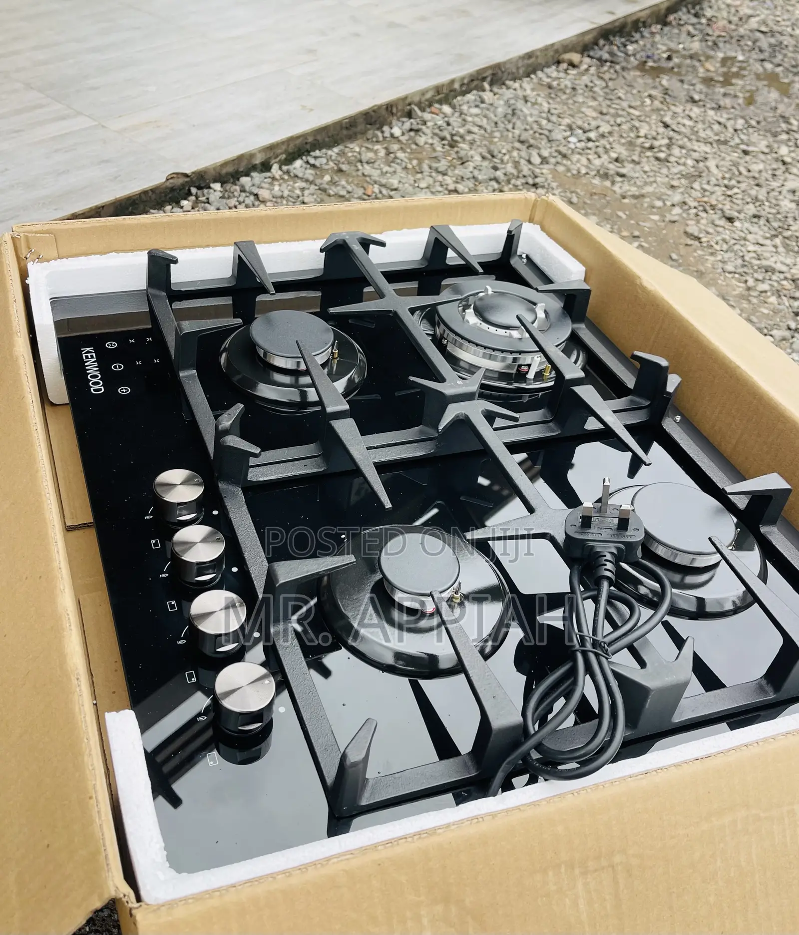 Buy Classic Kenwood 60cm 4 Burner(Black) 