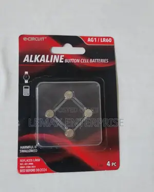 Alkaline Button Cell Batteries