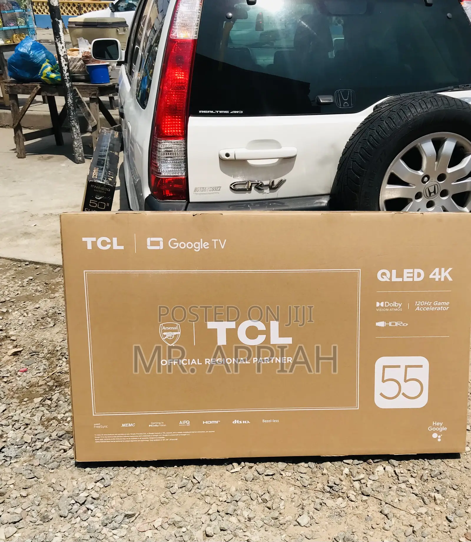 Buy Authentic TCL 55c645 55” Qled Smart Television.