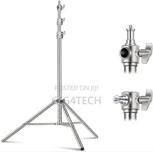Heavy Duty Silver Light Stand