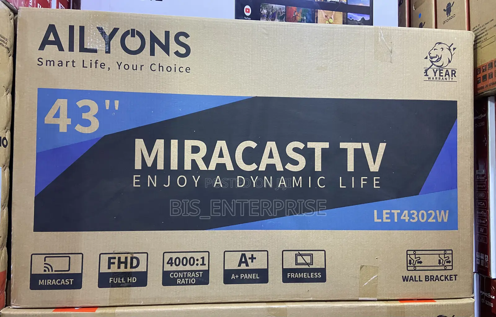 Ailyons 43” Miracast