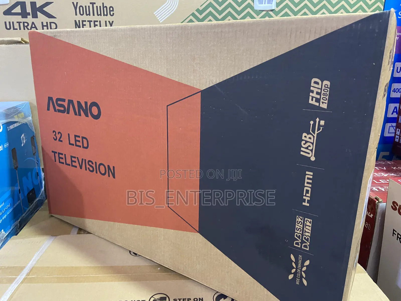 Asano 32”Inches Led Tv Digital