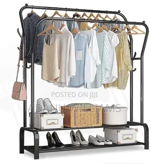 Double Pole Cloths Hanger