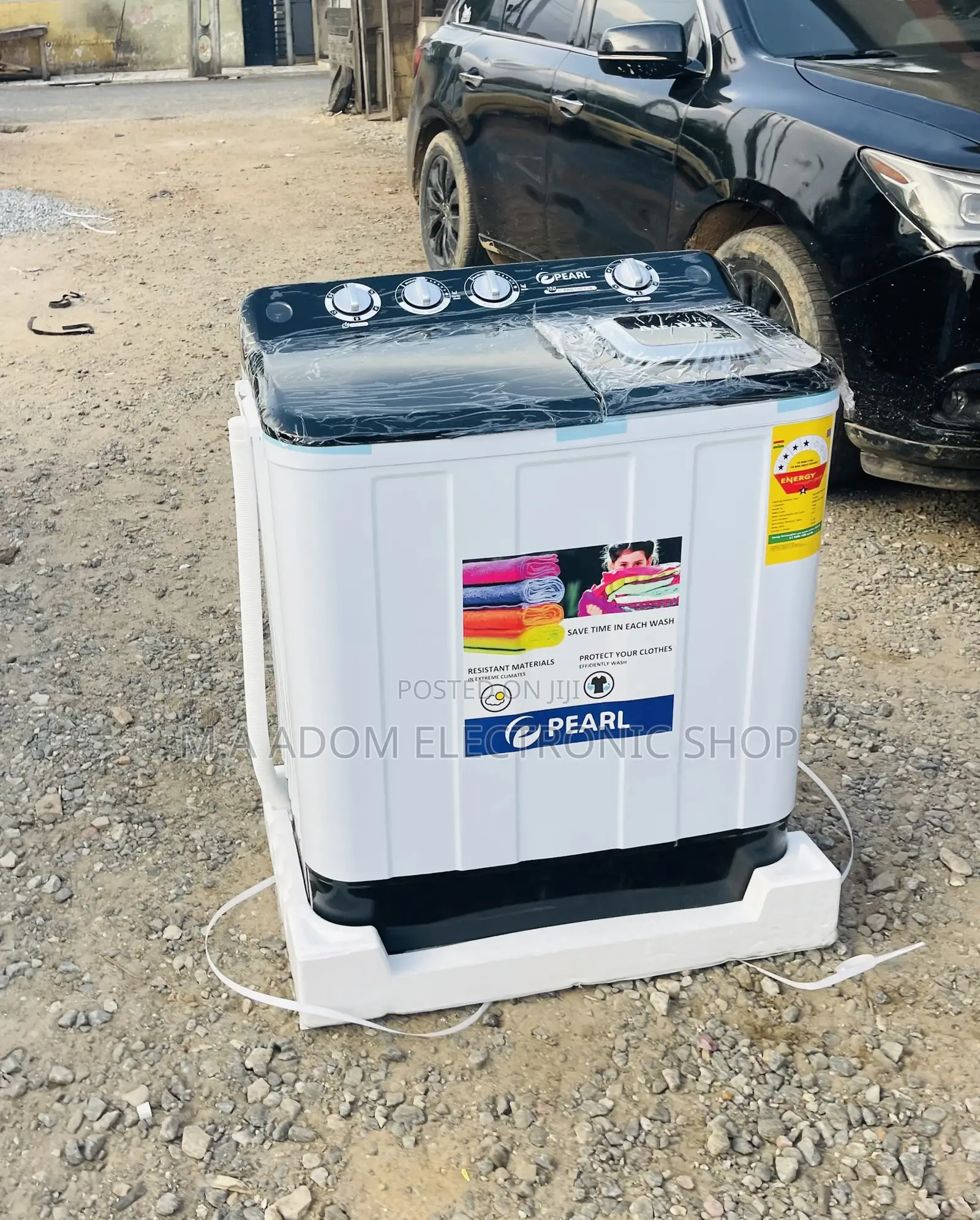 Energy Saving Pearl 12kg Top Load Electric Washing Machine.