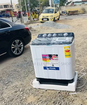 New Pearl 10kg Semi-Auto Electric Washing Machine(White).