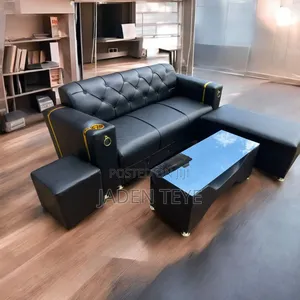 Black American Leather 3 in One Set