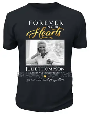 Funeral / Memorial T-Shirt Print