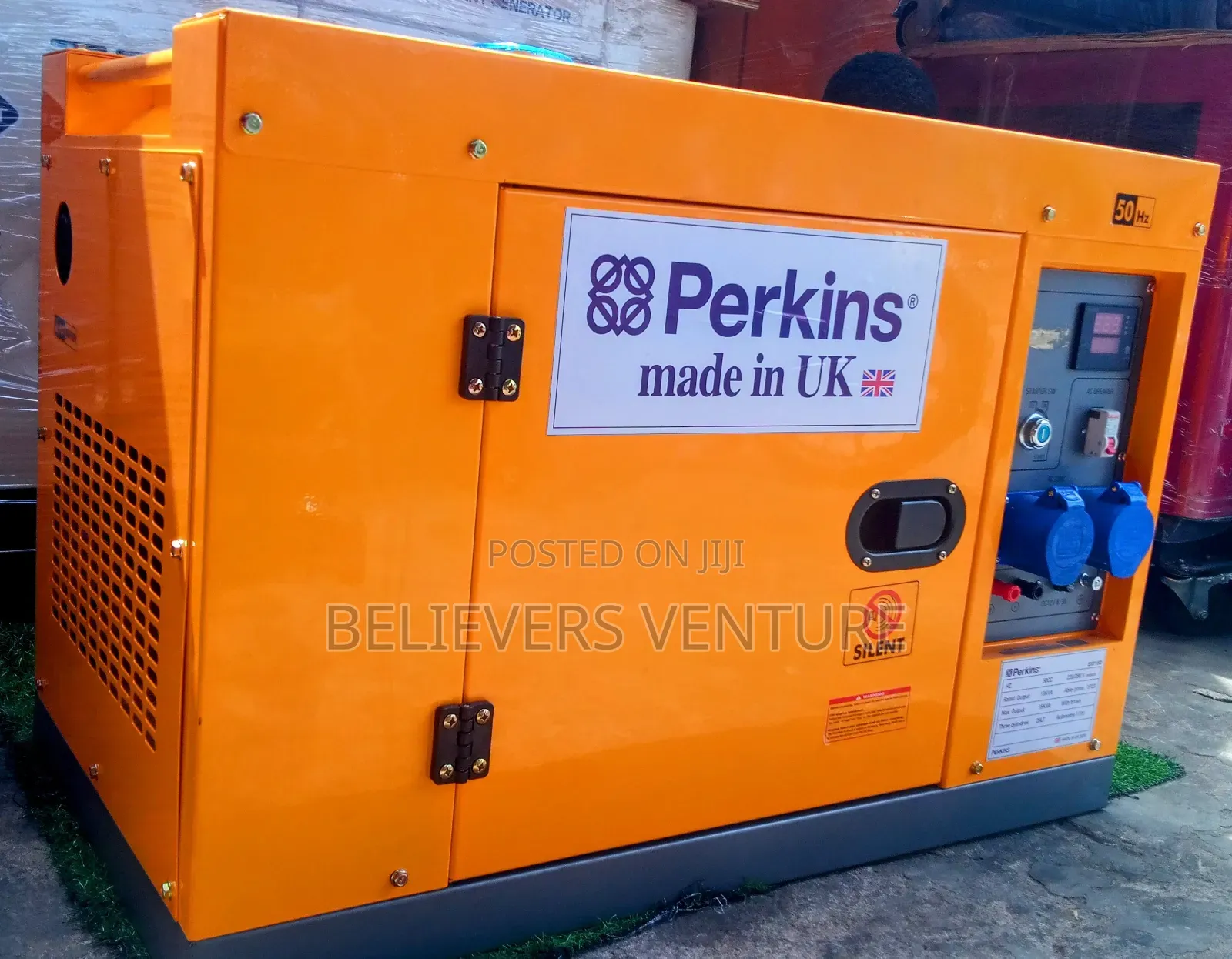Service Support Generator Diesel Perkins 15kva Generator New