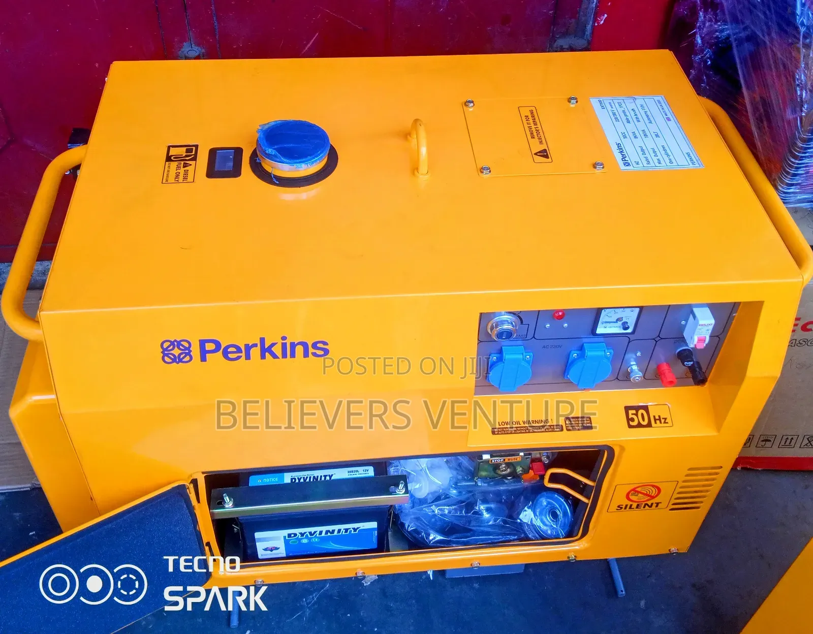Heavy Duty Generator Diesel Perkins 10kva 13000wat Generator