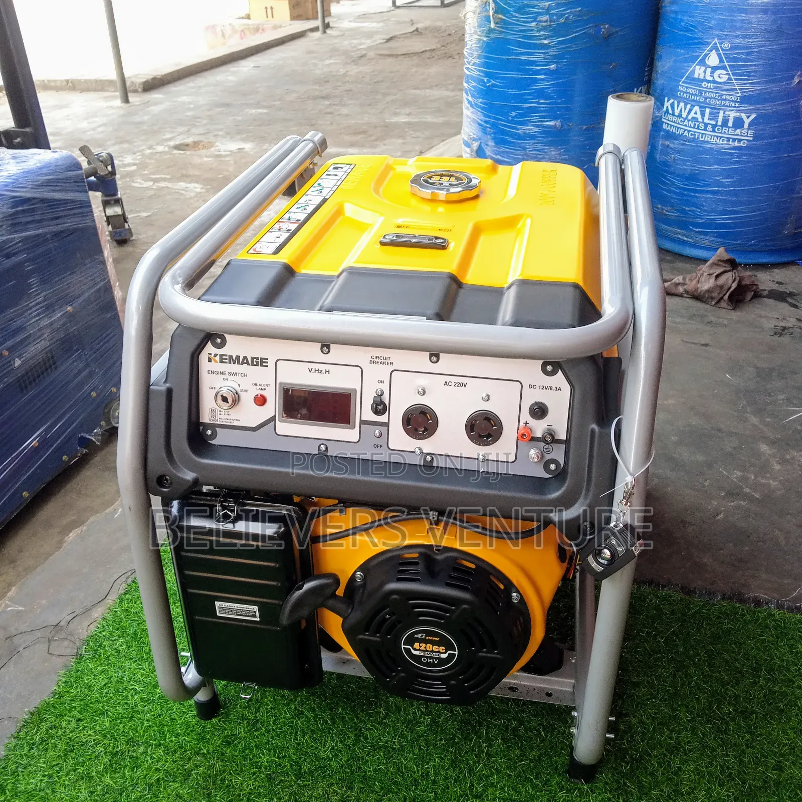 Petrol Generator 15kva Remote Control and Key Start Kemage