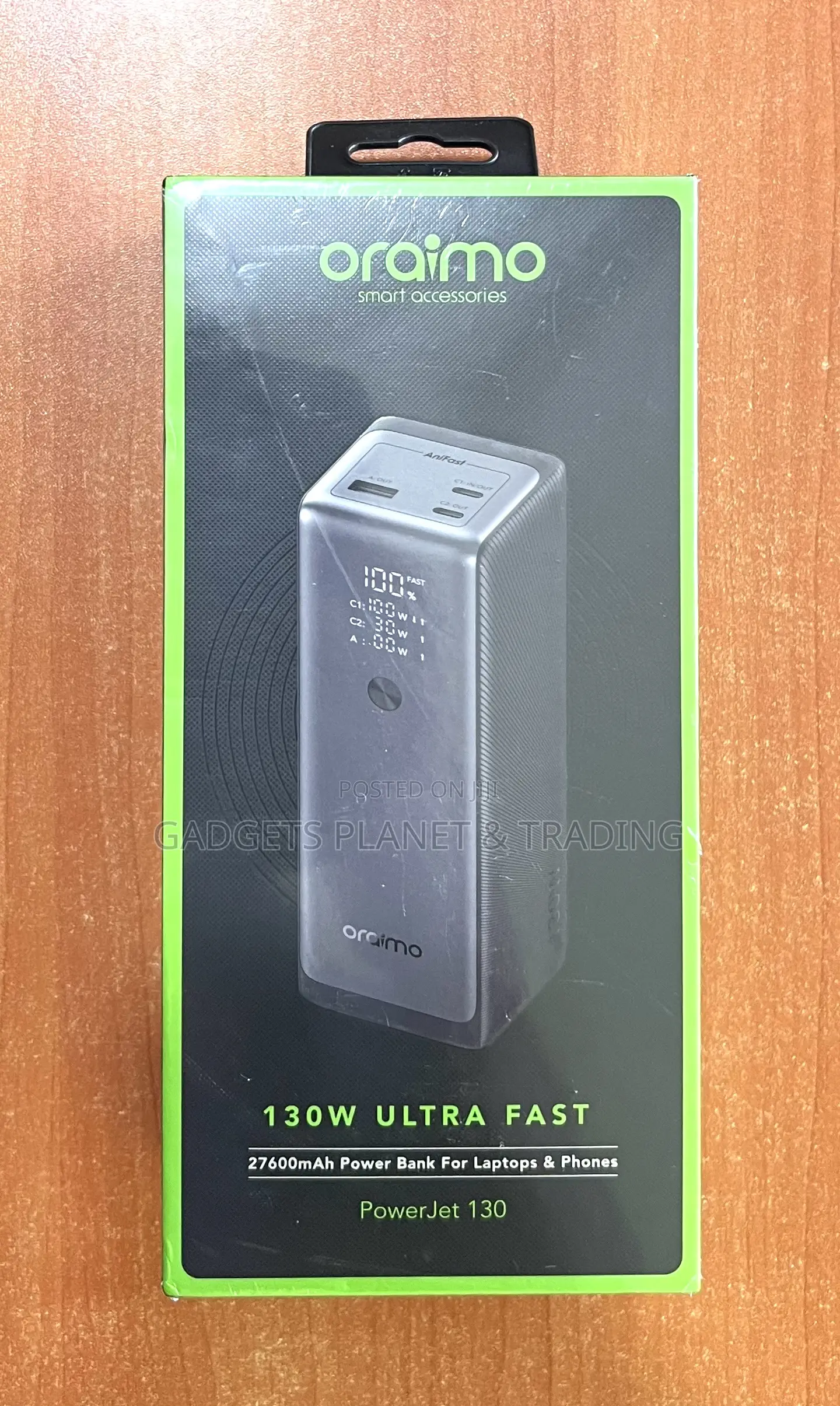 Oraimo Powerjet 130 27600mah Power Bank For Laptops - 130w