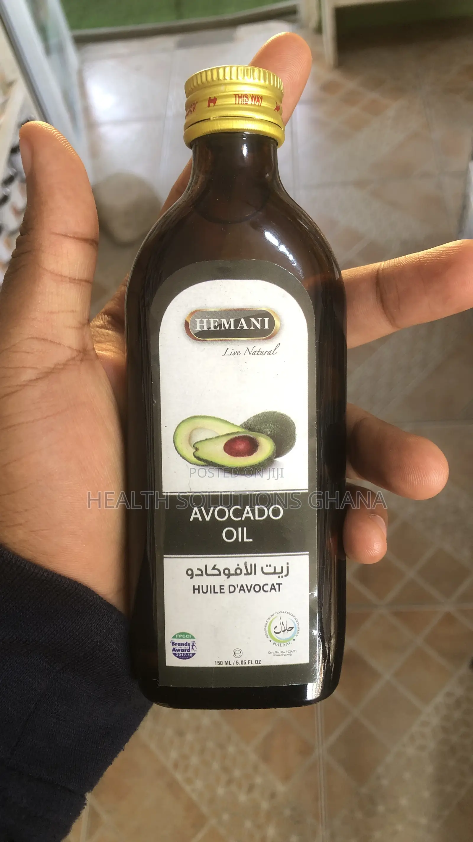 Hemani Avocado Oil (150ml)