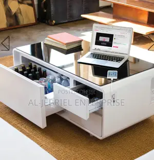 Sobro Smart Coffee Table — White