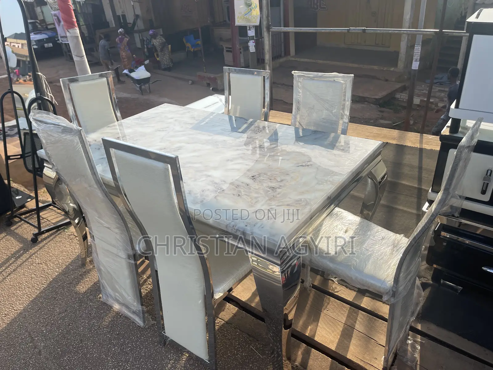 Marble Dinning Set