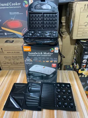 Neatly Sealed 6in1 Sandwich Maker