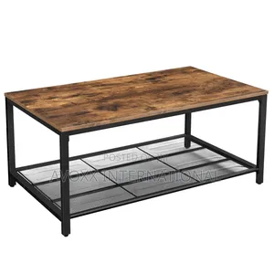 Vasagle Indestic Coffee Table, W/Mesh Storage