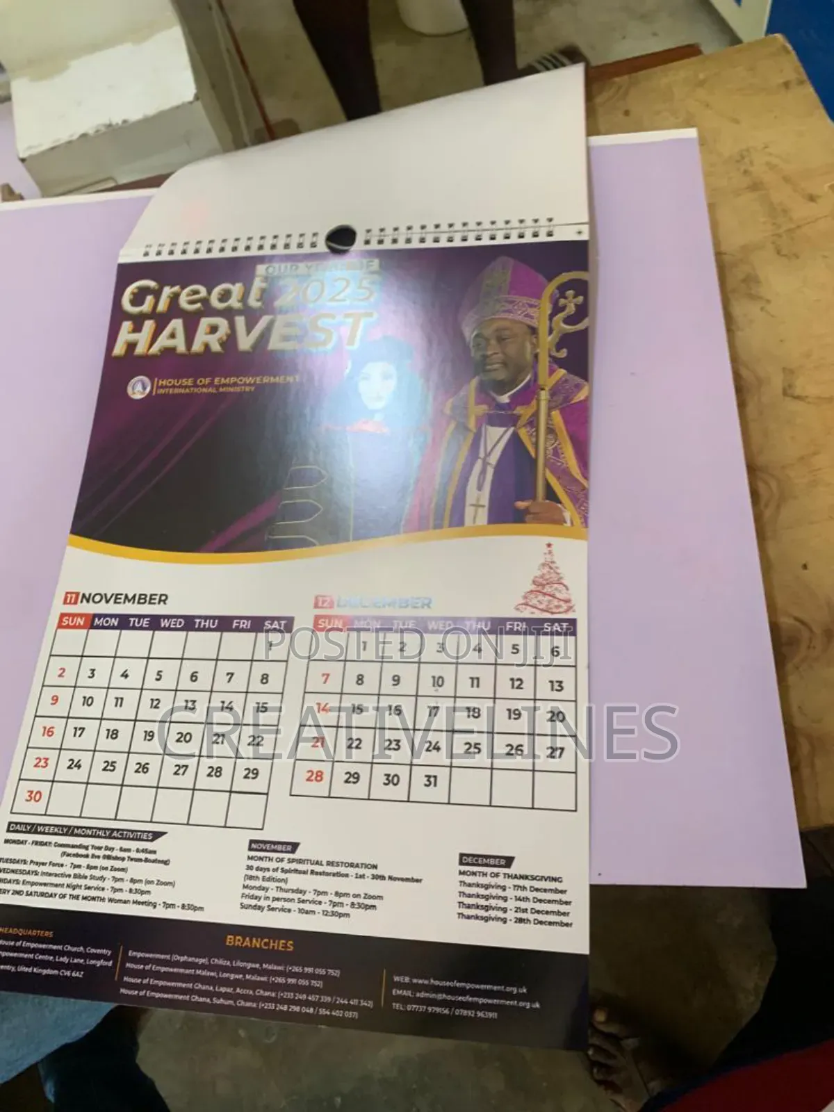 2025 Calender