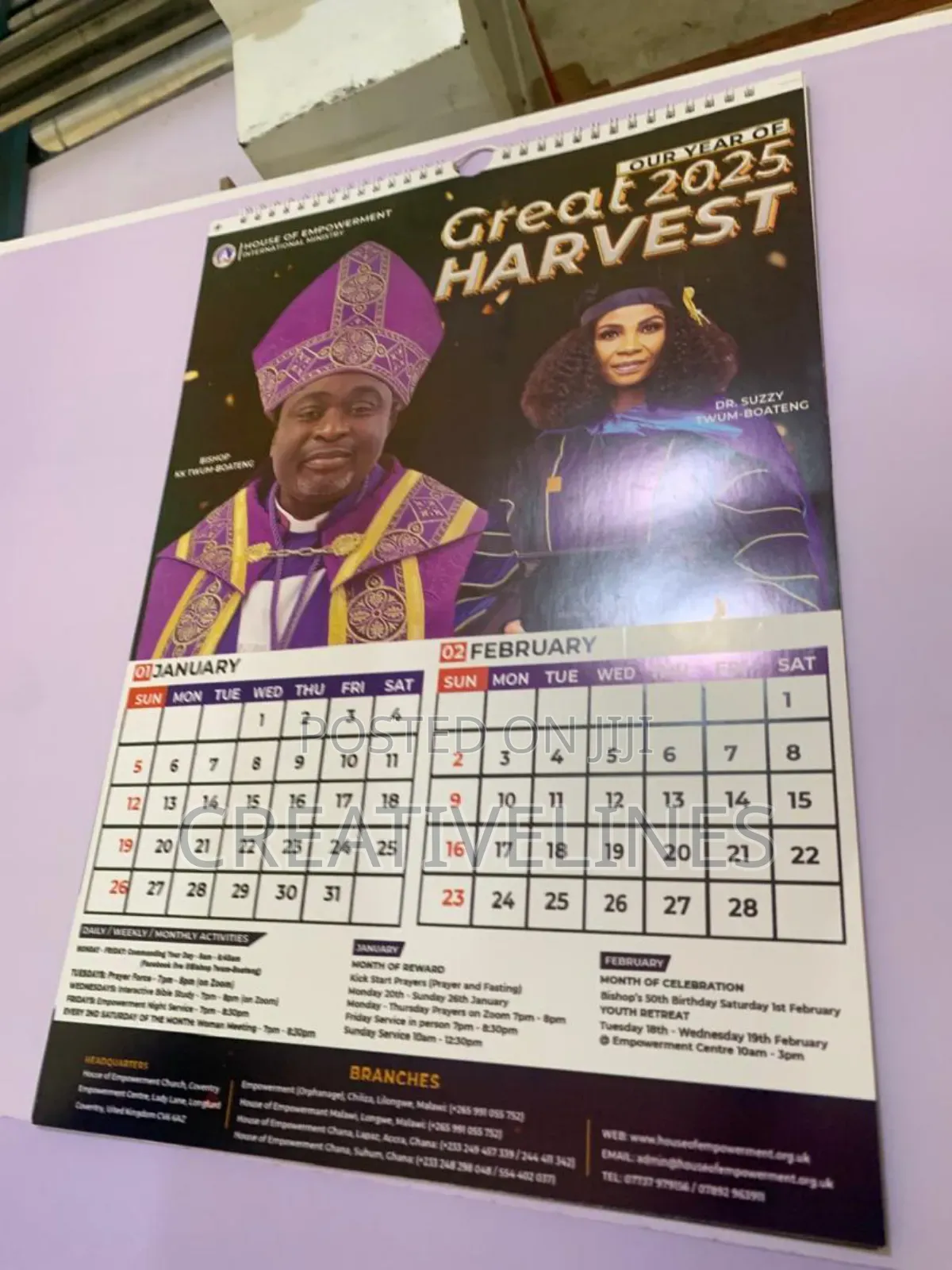 2025 Calender