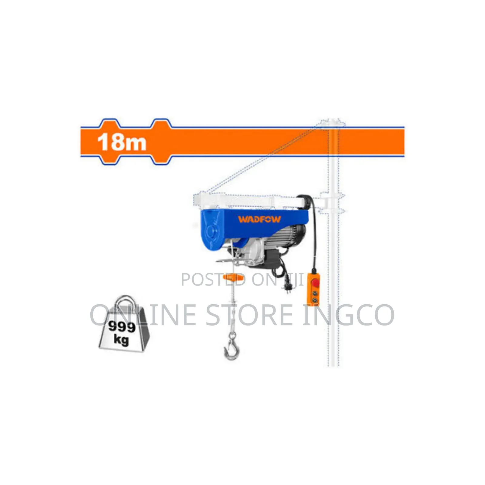 Electric Hoist - Weth1a02 1 Ton