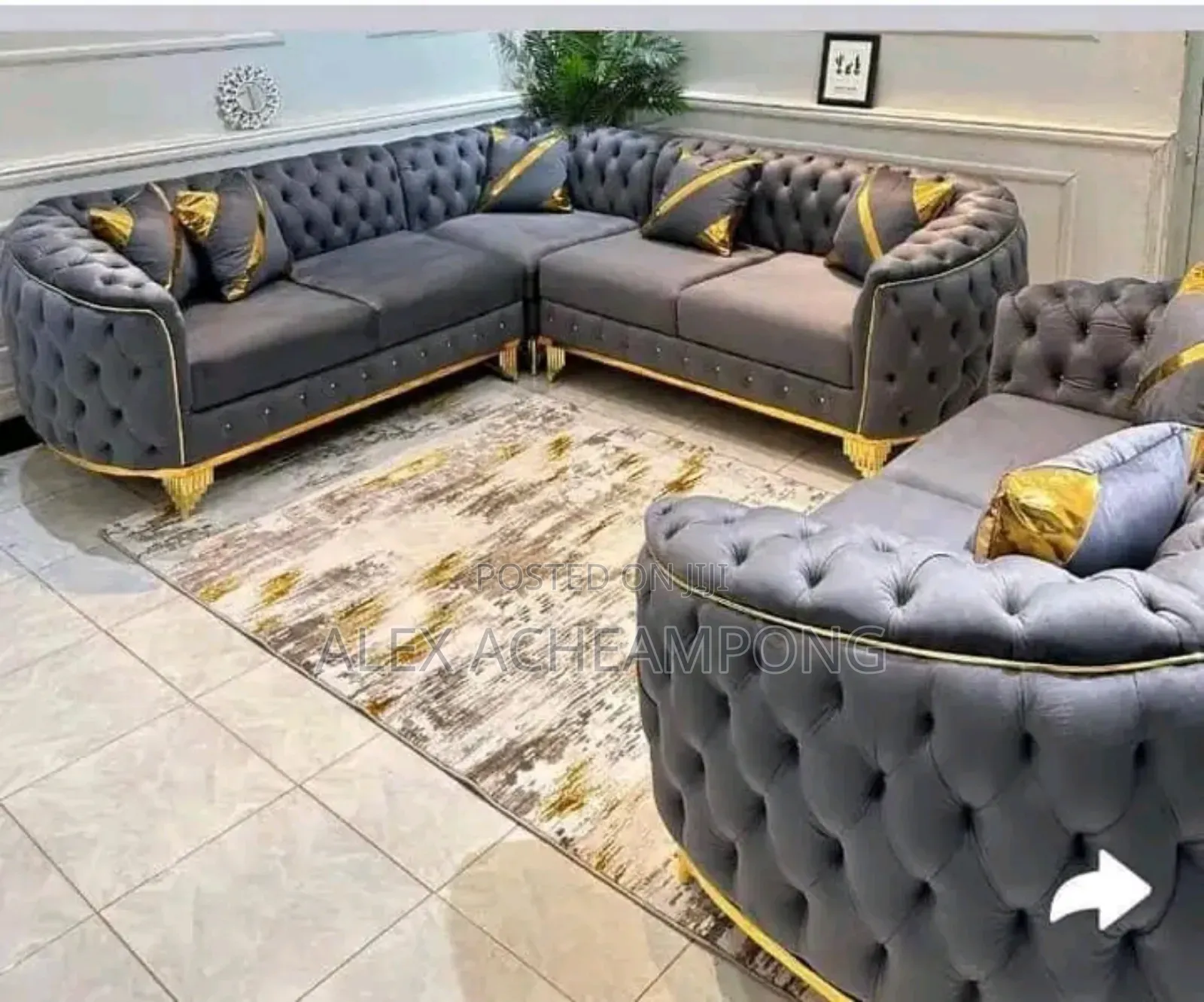 Overflowing Sofa