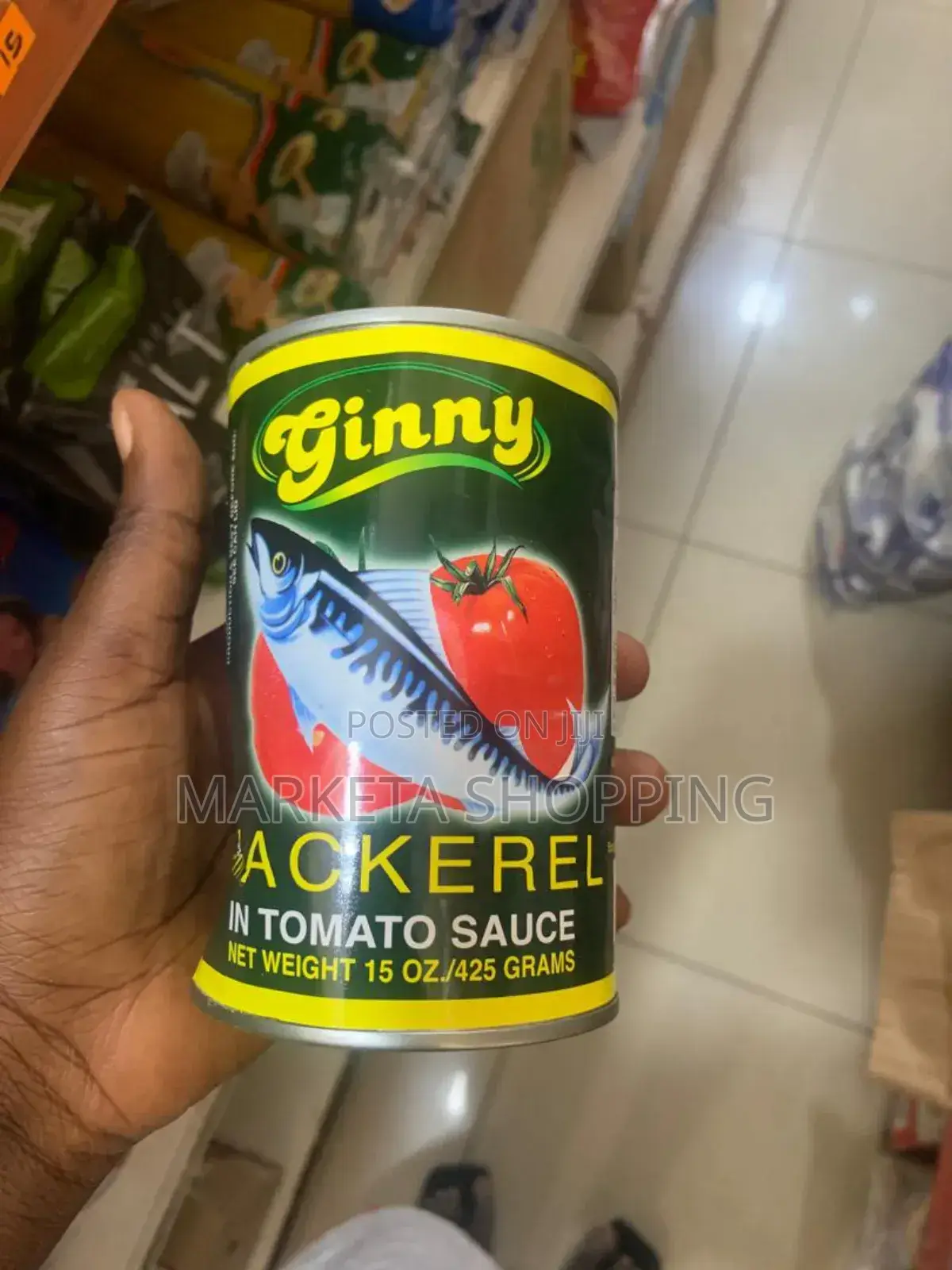 Ginny Mackerel 425g