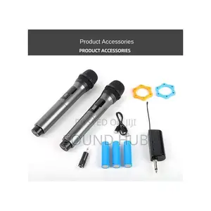 2 Powerful Wireless Microphones