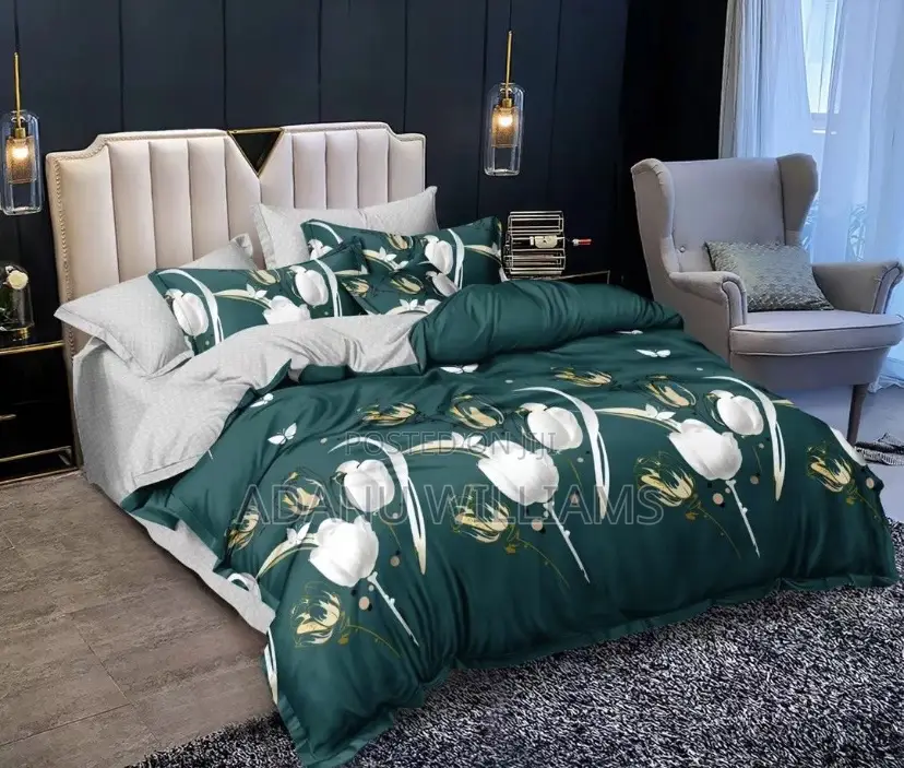 High Quality Cotton 7pcs Duvet Set(Comes With Diff Colors)