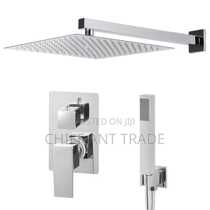 Concealed Shower Mixer (Ll9013-3g) Gold. Wall Shower