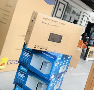 Accessible 17L Midea AM717BS7 Built-in Microwave