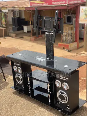 TV Stand With Speakers
