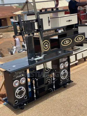 TV Stand With Speakers