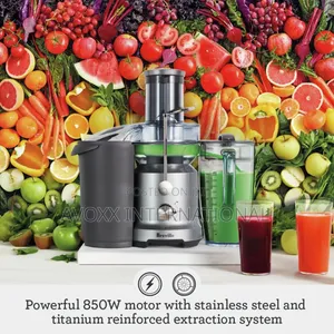 Breville BJE430SIL Juicer, One Size, Silver