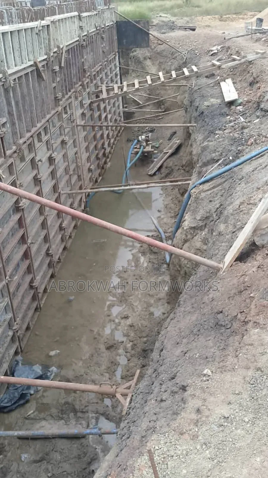 Retaining Wall /Formwork /Pool/Lift Metals/Basement Formwork