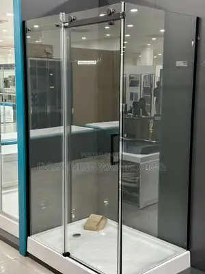 Shower Cubicle_black Frame Shower Enclosure