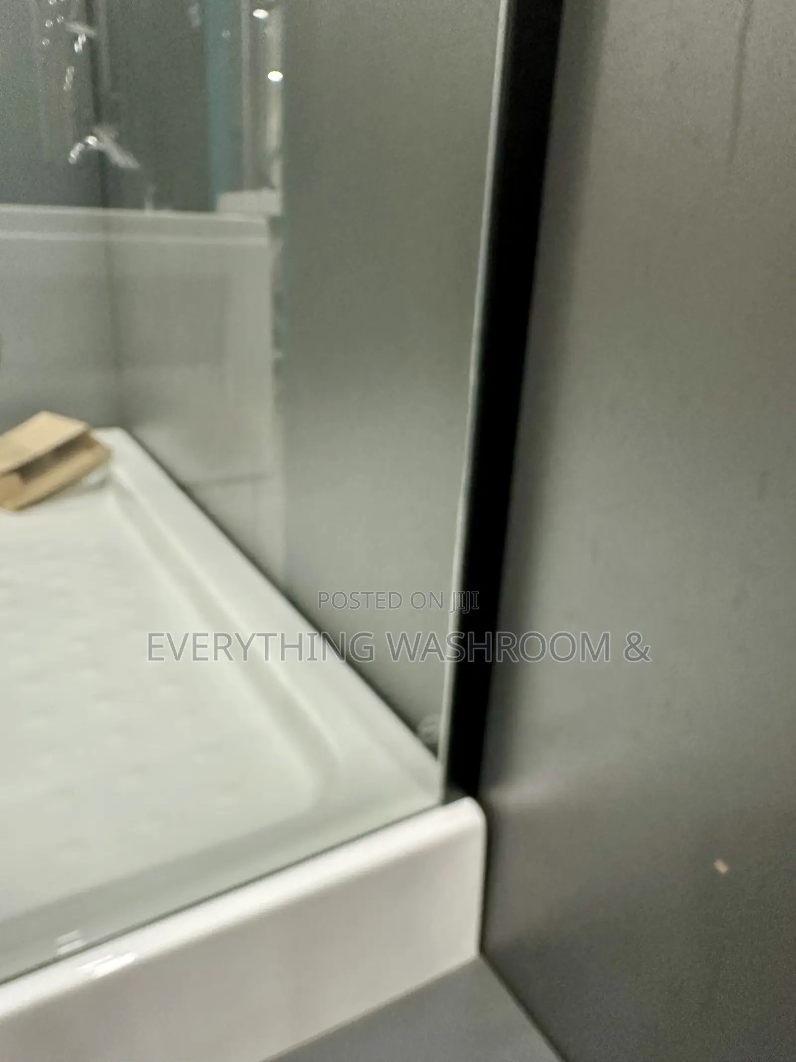 Shower Cubicle_black Frame Shower Enclosure