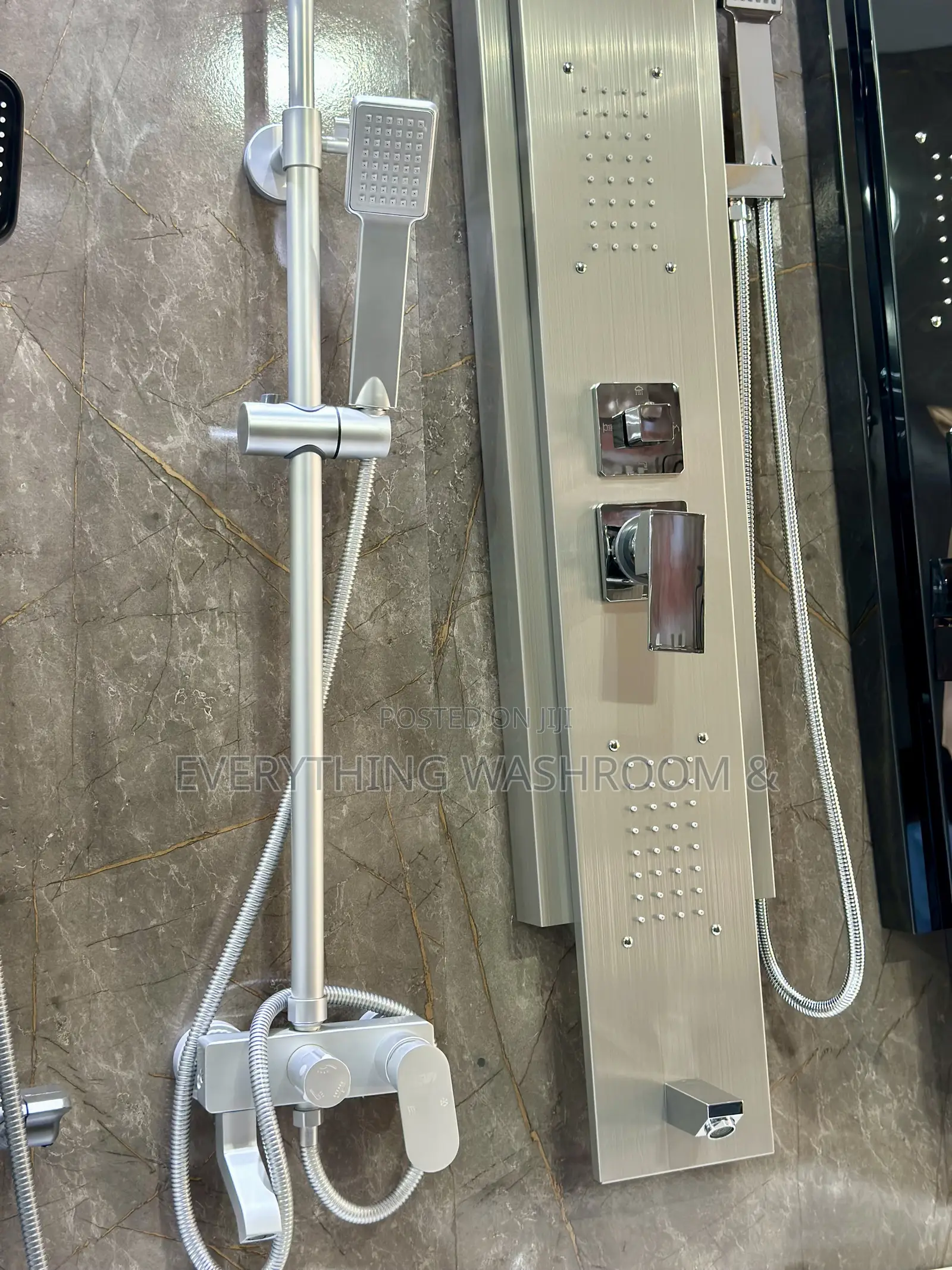 Aluminum Shower_3 in 1 Shower_overhead Shower Set