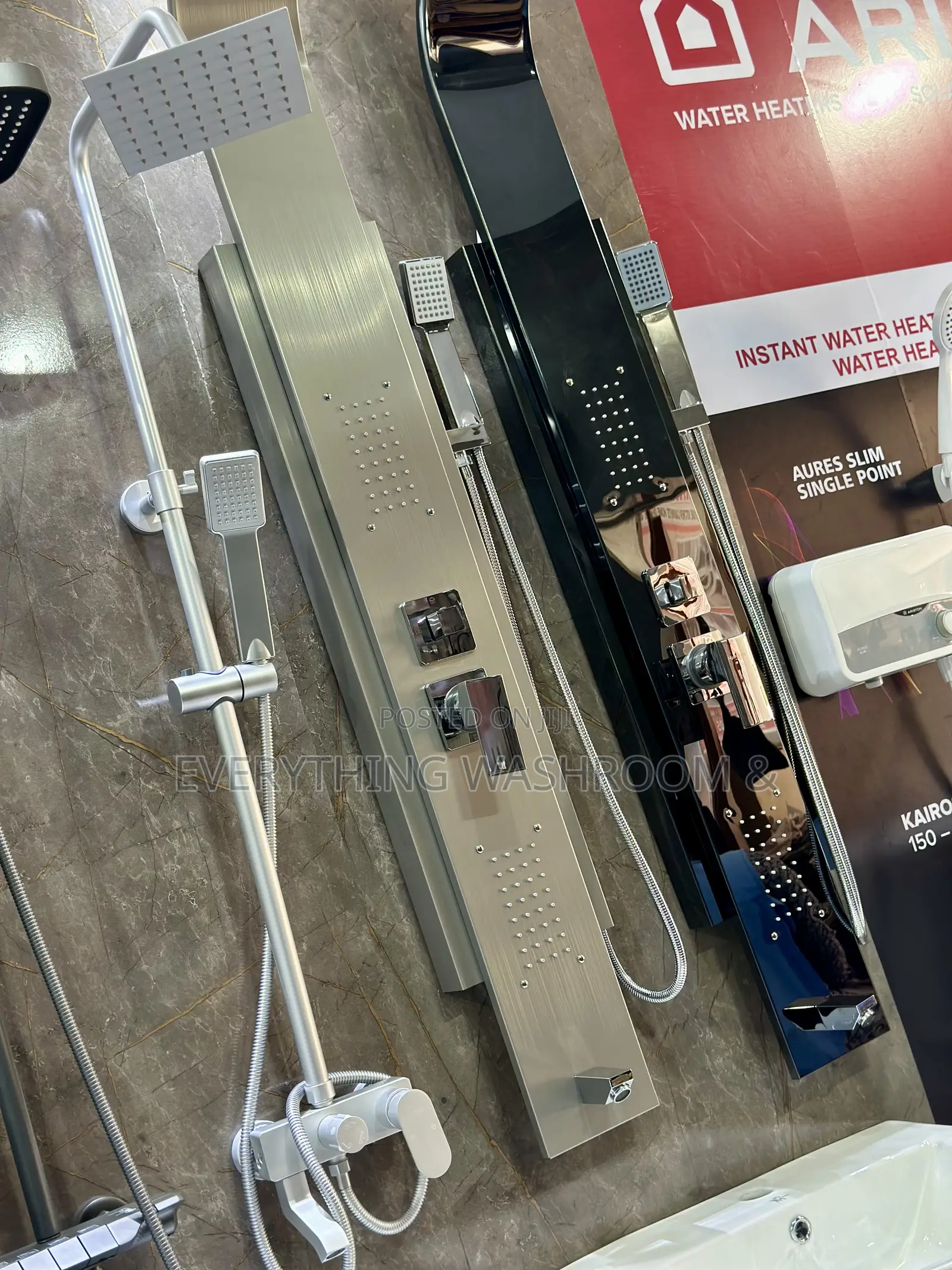 Aluminum Shower_3 in 1 Shower_overhead Shower Set