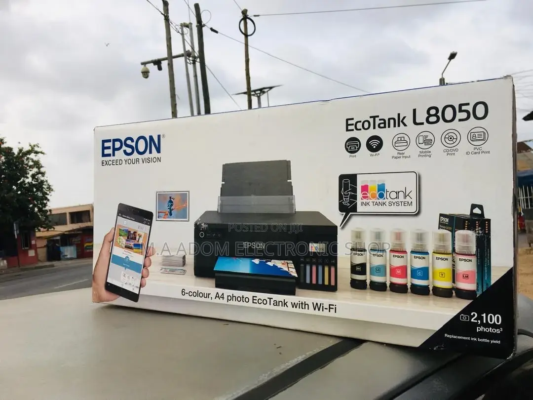 Epson Ecotank L8050: Your High-Yield Printing Solution