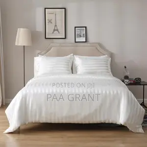 Hotel Bedding Stripped Combo( 2 Bedsheets, 4 Pillows Cases