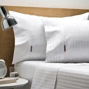 Durable Hotel Cotton Linen Kit(2 Bedsheets, 4 Pillow Cases