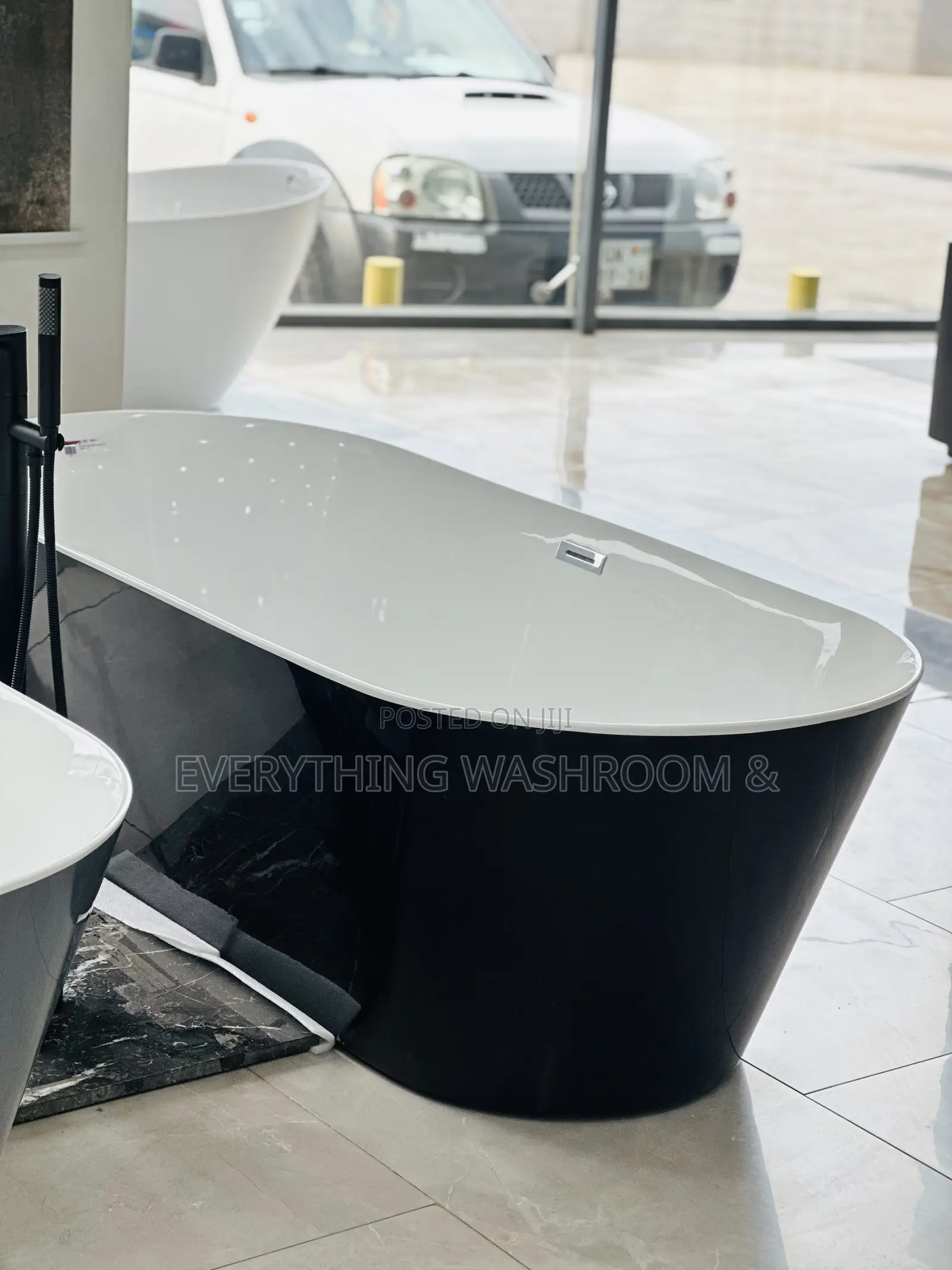 Black Ceramic Bathtub_ Bath Pool_ Bathtub and Accessories