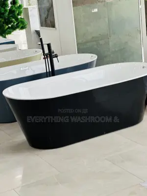 Black Ceramic Bathtub_ Bath Pool_ Bathtub and Accessories