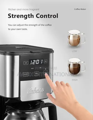 Yabano Programmable Coffee Maker, 12 Cups Coffee Maker