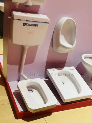 Twyford Squatting WC and Water Tank Complete_ Squatting WC