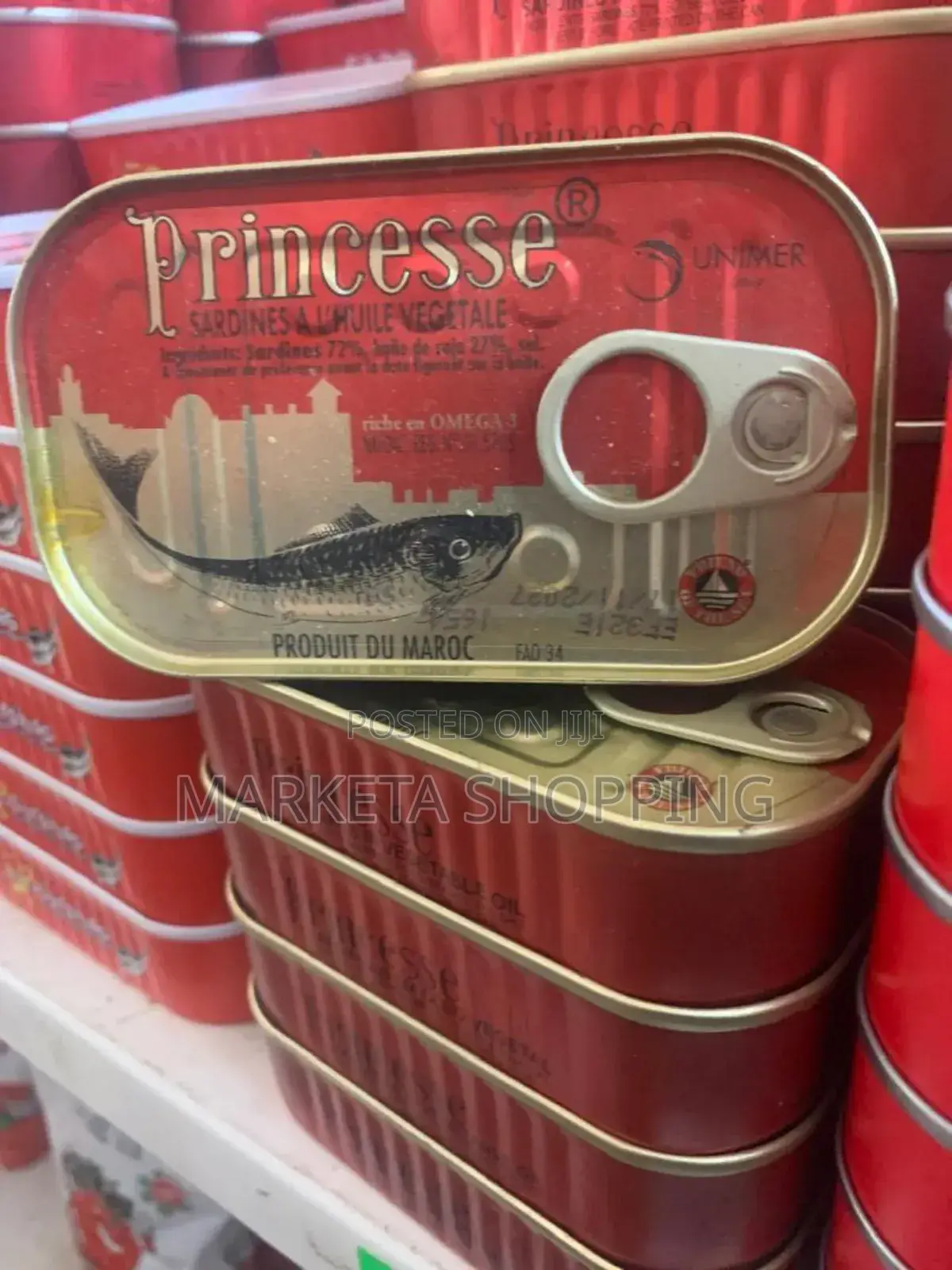 Princesse Sardine 125g