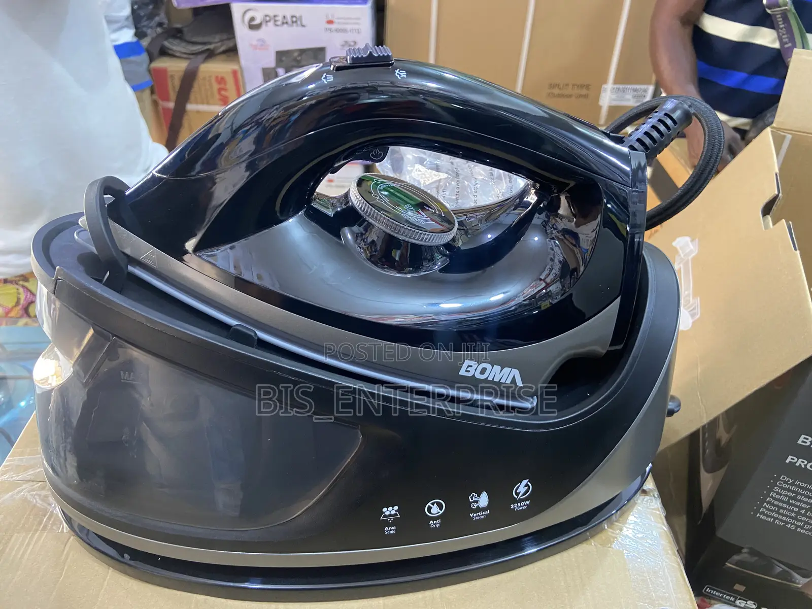Bomn Pressure Steam Iron